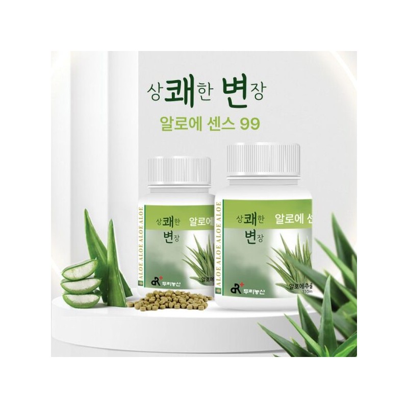 Durinongsan 상쾌한변장 알로에센스99 720정x1병 Refreshing Transformation Aloe Essence 99 720