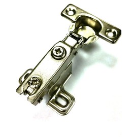 Merriway BH06013 (2 Pcs) Soft Closing Slide-On Kitchen Cabinet Wardrobe Hinges, Zinc Plated, Inset 26mm 95 Degree - Pack of 2 Pieces