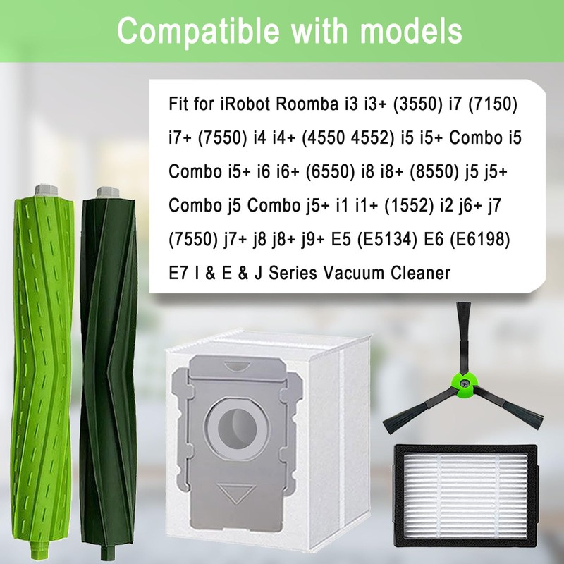 Replacement Parts for iRobot Roomba E5 E6 E7 i2 i3