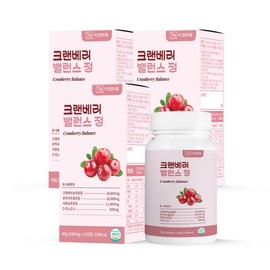 The Health Dream Pumpkin Seed Extract Dimannose Cranberry Balance Tablets (120 Tablets, 3 Boxes) - Attention those with bladder discomfort. / 더건강드림 호박씨추출물 디만노스 크랜베리 밸런스정 120정 3박스 방광 불편하신분들 주목