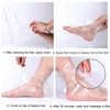 100 Piezas de Bolsas de Fundas para Pies, Botines Desechables