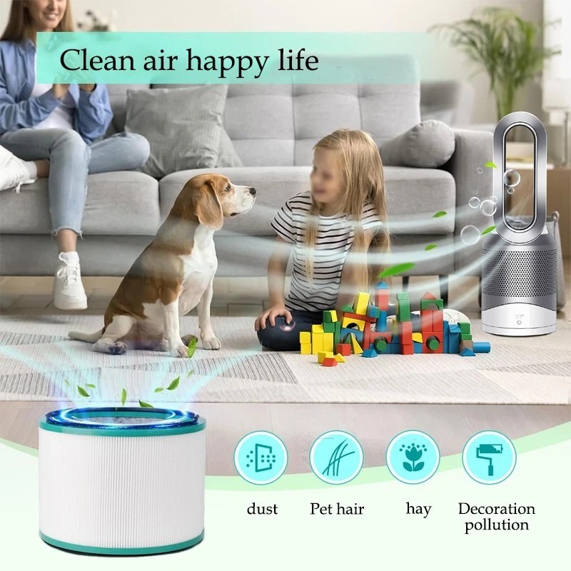 Filter 1-pcs HP01 HP02 filter replacement, compatible with Dyson HP01/DP01