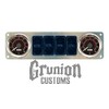 Grunion Customs Steel Gauge Panel Display
