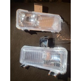 MODIPIM Fit For Silverado 1981/82 Chevy C10 GMC Front Turn Signal Park Lamps Lights Set
