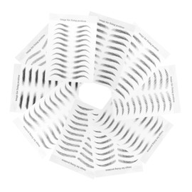 FRCOLOR False Eyebrow Stickers Imitation Cosmetics Natural Brow Look Temporary Instant Full Brows