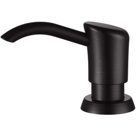 GAGALIFE Soap Dispenser for Kitchen Sink, ABS in Counter Soap Dispenser(Oil Rubbed Bronze), with 13 Ounce Large Pet Soap Bottle, Venetian Bronze Soap Dispenser