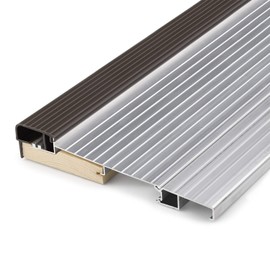 KS Hardware 5-5/8" Fixed Inswing Door Sill, Mill Finish, with Matching 2-inch Extension. (36 inches)