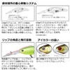 DAIWA STEEZ Shad 54SP SR Natural Ghost Shad Bus Lure