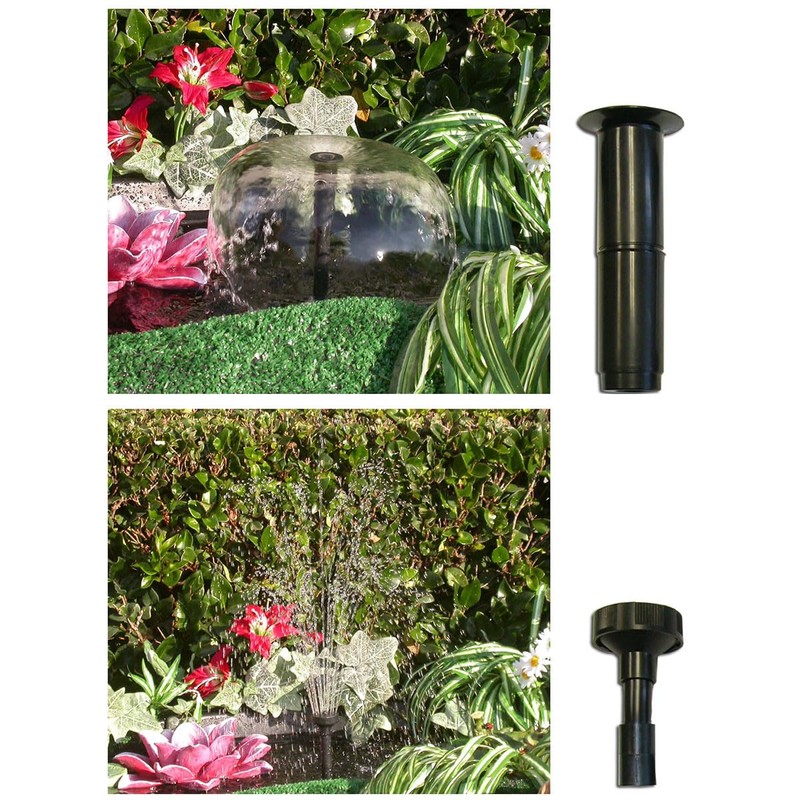 Alpine Corporation Surge Pump 160 GPH w/ Fountain Heads &