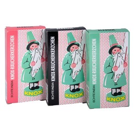 KNOX Incense cones Set of 3 "Ostalgie - Pine, frankincense-myrrh, frankinscense-sandal"