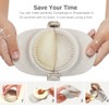 Empanada Maker Press, 3size Professional Dumpling Maker Mold kit with