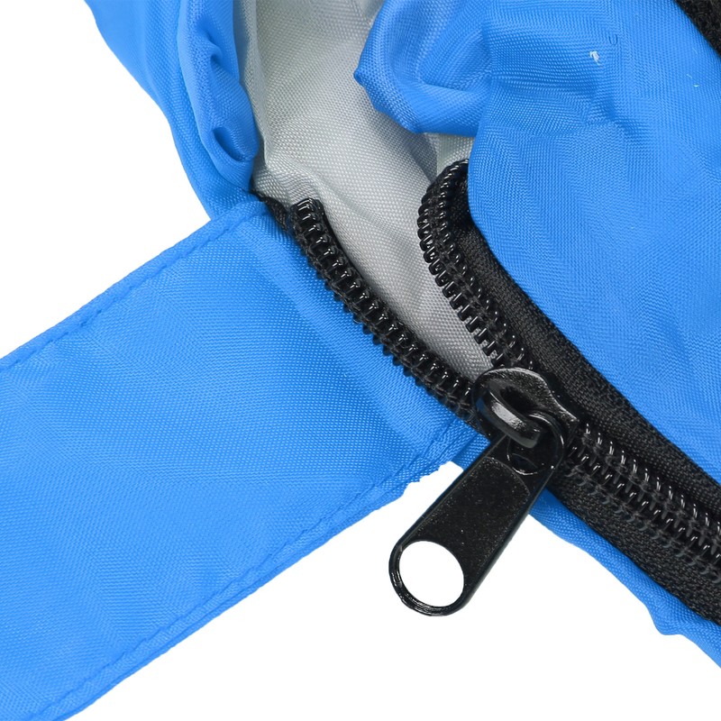Adult Outdoor Envelope Sleeping Bag with Hood Waterproof for Camping