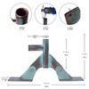 CLYB Adjustable Weather Vanes Roof Mount for Outside Cupola Shed