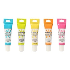 Brights (Set 2) Food Colouring Gel Set - 5 Colours