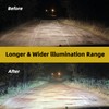 YYSESRT 5.5 Inch Amber LED Offroad Light 1PC 80W Spot
