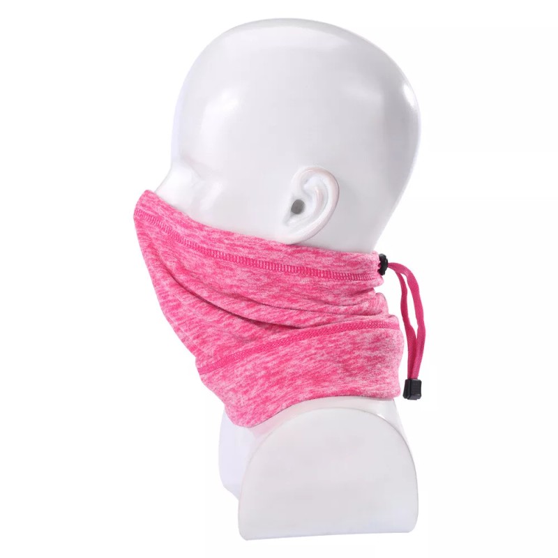 Unbranded Winter Fleece Neck Warmer Gaiter Adjustable Ski Face Mask