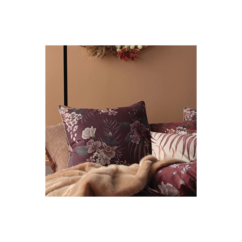 Linen House Taira Continental Pillowcase Sham, 100Percent_Cotton, Multi, 65 x
