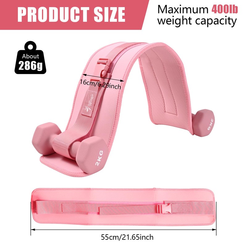 Exercise Hip Thrust Belt - Dumbbell Hip Thrust Belt, Thicken