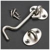 BuxiuGK Pack of 2 Storm Hooks 4 Inch Cabin Hooks