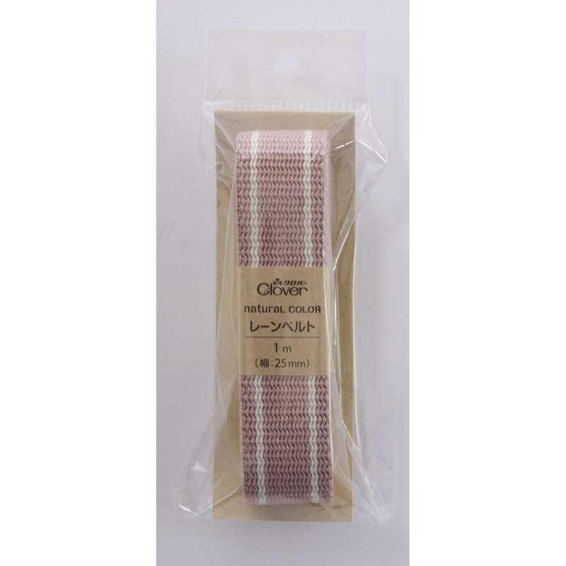 Clover 26-203 Natural Color Lane Belt 25mm Wide 1m Cut