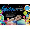 Groove Tie Dye Cluster Memory Foam Bed Pillow
