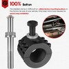 Upgraded Steering Stabilizer Tie Rod Clamp (1-1/2" OD Tube) with