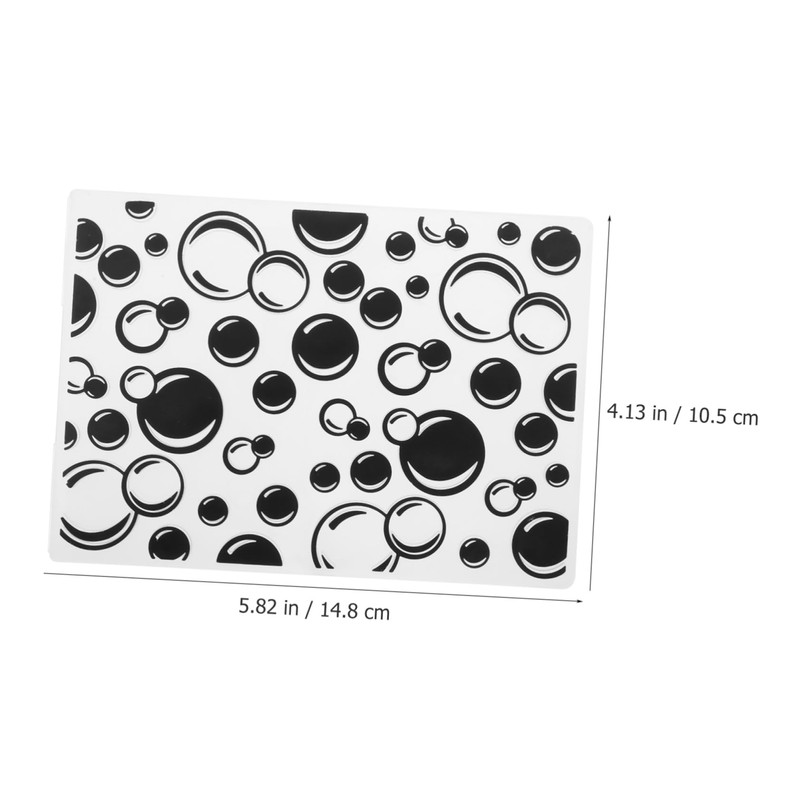 COHEALI 3pcs Card Making Embossing Folders Stencil Decorative Background Dies