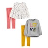 Simple Joys by Carter's Toddler Girls' 4-Piece Long-Sleeve Shirts and