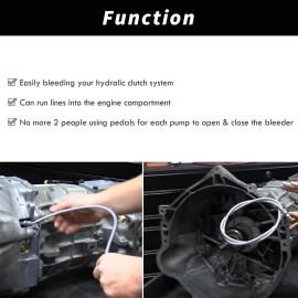 Unbranded Remote Clutch SPEED Bleeder Line Fits for 1997-2004 Corvette Camaro Firebird GTO