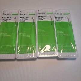 Avanos 4x  Avanos Ballard 24hr Oral Cleansing Care Kit Suction Swab Toothbrush
