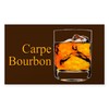 CafePress Carpe Bourbon Oval Rectangle Bumper Sticker Car Decal