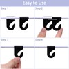 OALEN 20 Drop Ceiling Hooks for Classrooms & Offices, Black