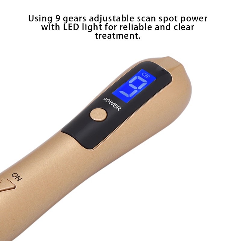 USB LED Freckle Skin Spots Mole Removal Pen Beauty Skin