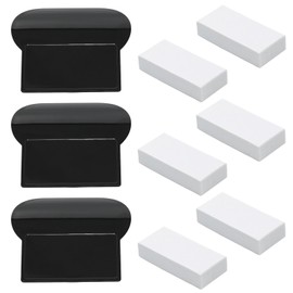 Wuyituart 3 Pcs Toilet Seat Lifter Toilet Lid Lifting Tool Bathroom Accessories Seat Handle to Lift, Black