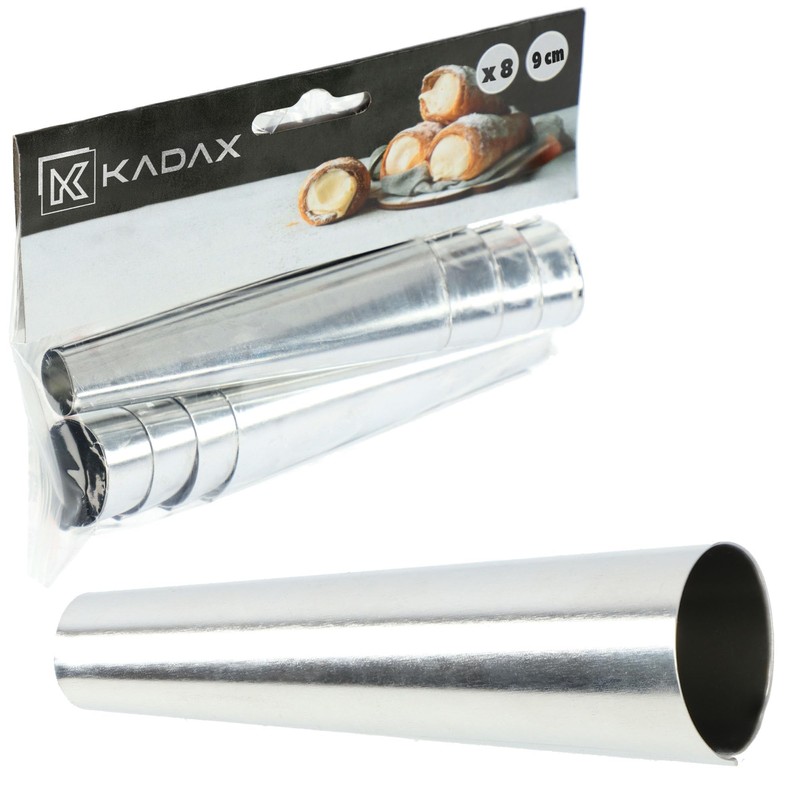 KADAX Foam Roll Mould Set, Round Baking Moulds for Making