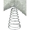 Toyland® 26cm Sparkly White Tree Top Star - Christmas Decorations