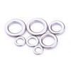 Spotlip 50pcs High Strength Solid Ring Kit 1#2#3#4#5#6#Fishing Lure Connector