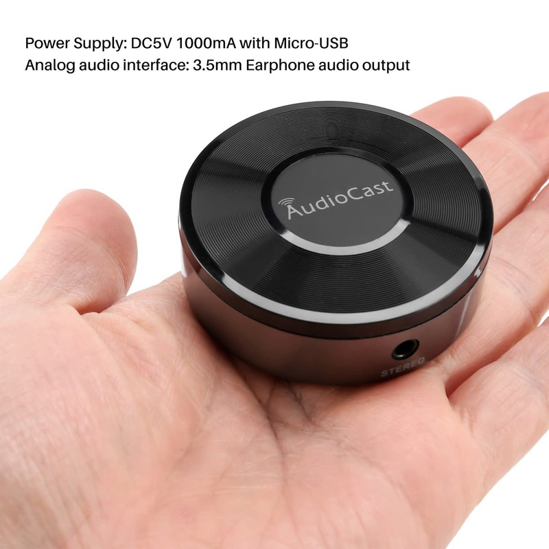 Daiilg Audiocast M5 DLNA Airplay Adapter Wireless WiFi Music Audio