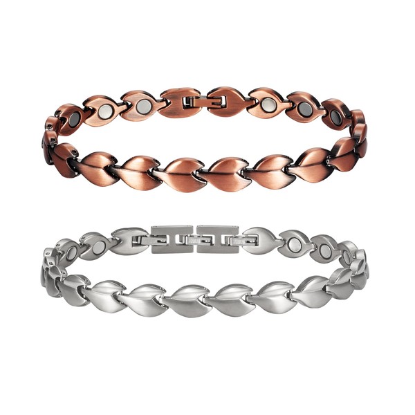 YINOX Magnetic Therapy Arthritis Anklet Set for Women, 3500 Gauss