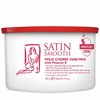 Satin Smooth Wild Cherry Hard Wax With Vitamin E 14oz Hair Removal NEW