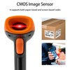 Handheld 1D/2D/QR Barcode Scanner 2.4G Wireless USB Wired Bar Reader
