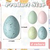 SiliFine Easter Speckled Eggs 2.4 in Plastic Speckled Eggs Bowl