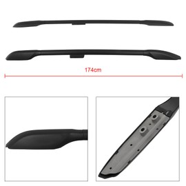 SCITOO Roof Rack Side Rails Luggage Carrier Mount Fit for Toyota for Prado 2010-2018