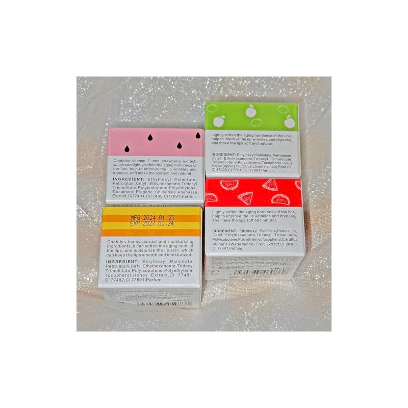 Bálsamo Labial con Mascarilla de Frutas y Miel Fruit Honey