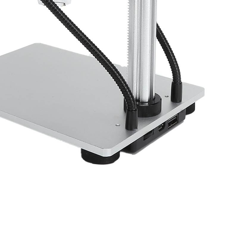 DM9 Digital Microscope 7‑Inch Screen 8 LED Lights Adjustable Brightness