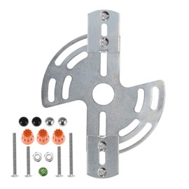 Canomo Lighting Adjustable Crossbar Kit Multifunctional Light Fixture Crossbar Plate Support to 35lb for Mount Wall Light, Close to Ceiling Light, Chandelier, 1 Set