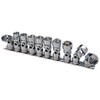 KS Tools 911.3840 CHROME+ flex socket set,10pcs, 3/8"