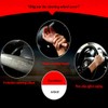 Black Leather Steering Wheel Cover Cowhide Wheel Cover Genuine Leather