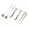 6PCS Candle Accessory Set Wick Trimmer Wick Dipper Candle Snuffer