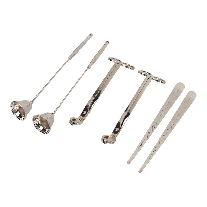 6PCS Candle Accessory Set Wick Trimmer Wick Dipper Candle Snuffer